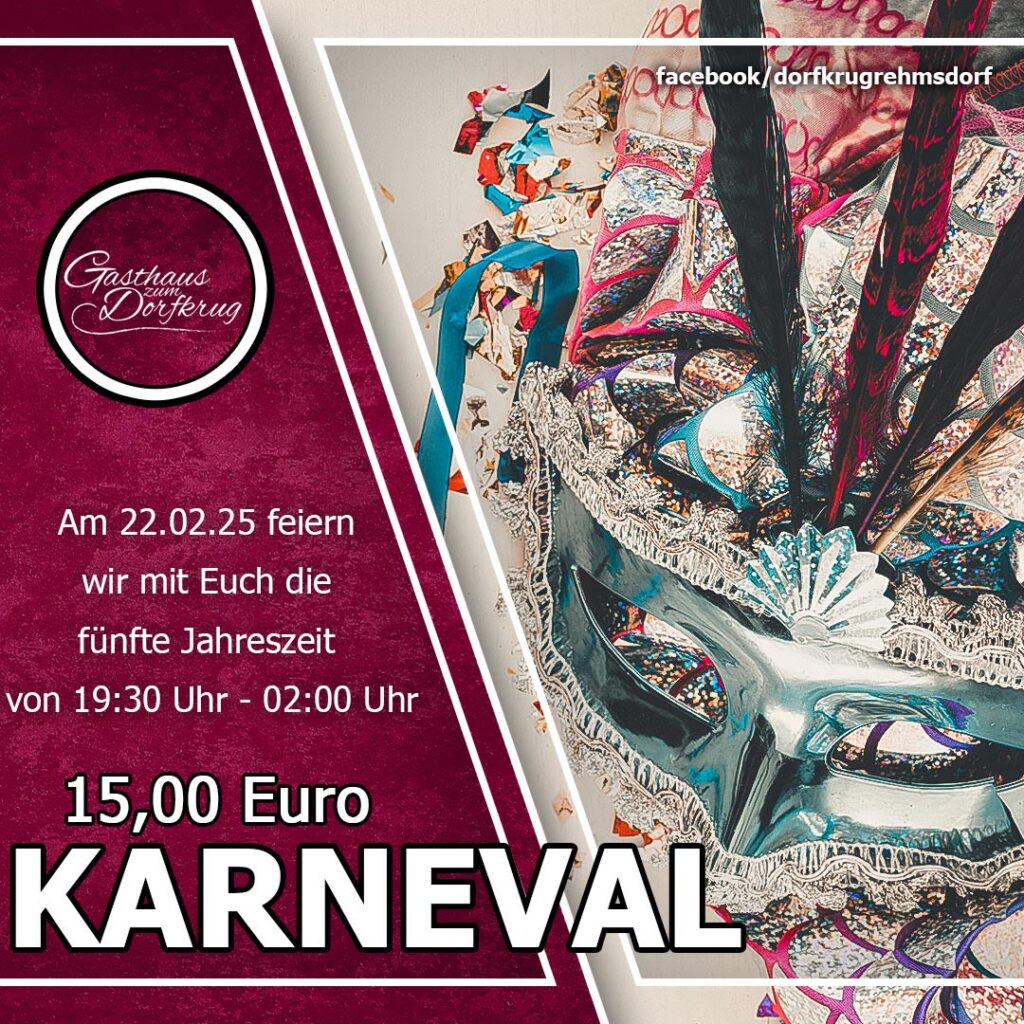Gasthaus Dorfkrug Karneval