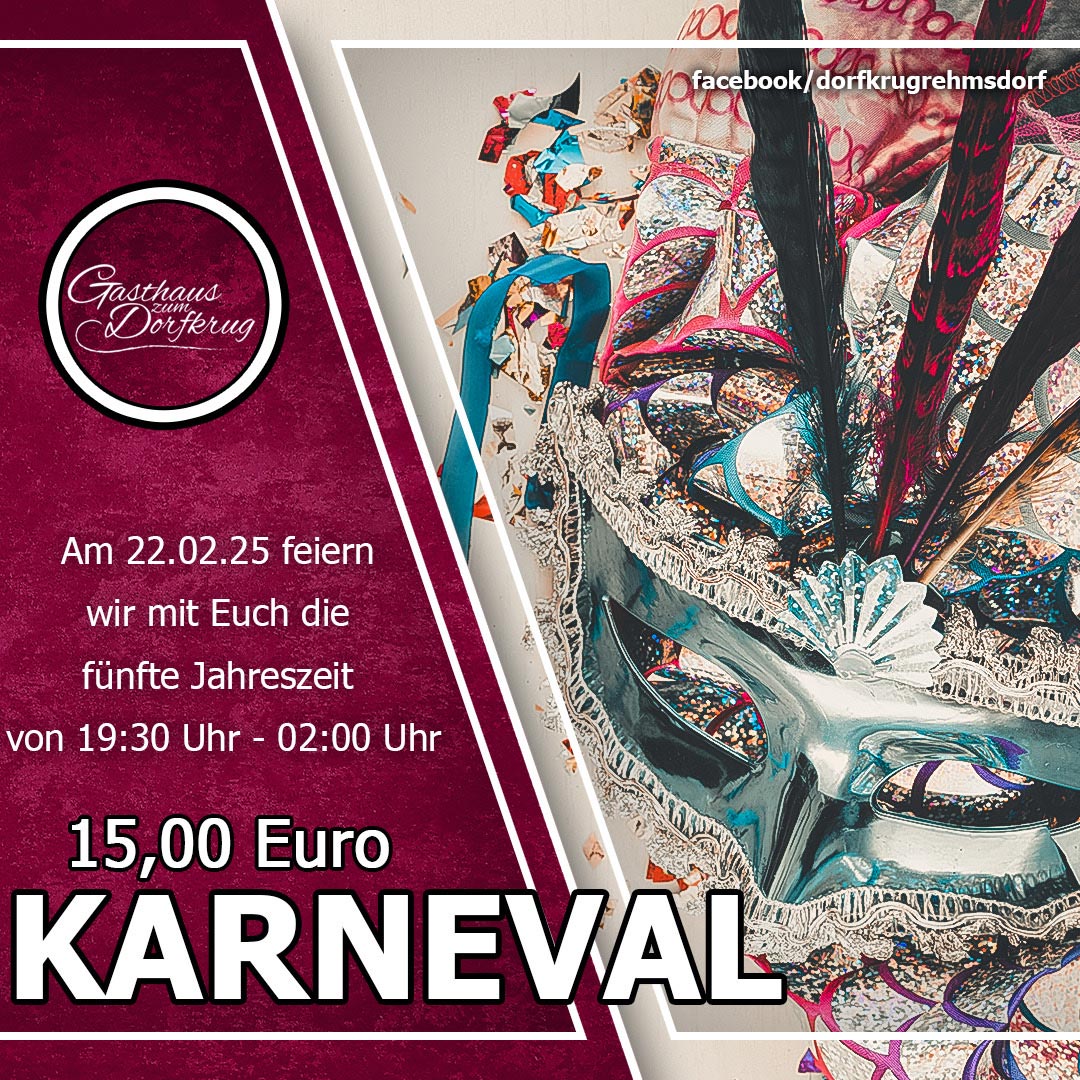 Gasthaus Dorfkrug Karneval